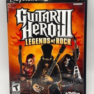 Sony Guitar Hero III: Legends of Rock - Black and Orange